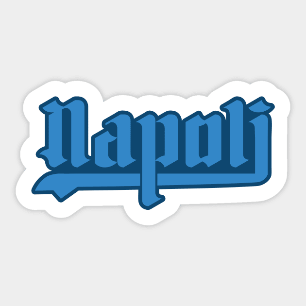 napoli city Sticker by lounesartdessin